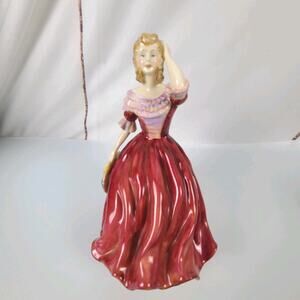 Paragon Vintage Bone China Lady "Spring"‎ Figurine Perfect Vintage 1930's Lady